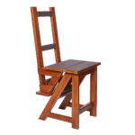 chair transformable step ladder