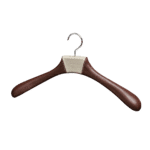 Men's leather hangers set