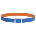 Reverso Belt - Blue Azur/Orange