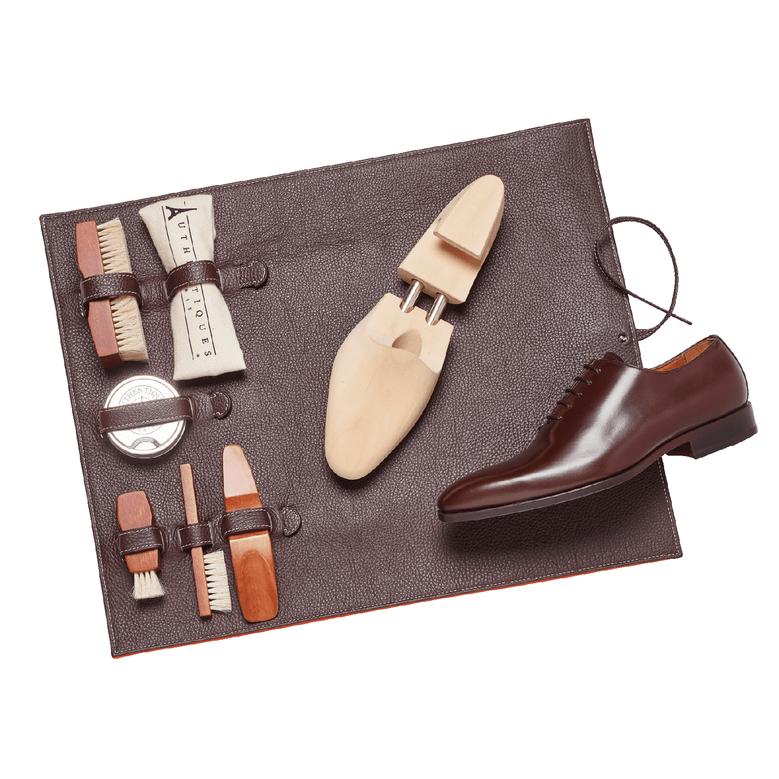 TAPIS DE CIRAGE EN CUIR ACCESSOIRES