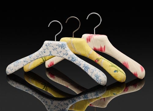 fabric jacket hangers luxury